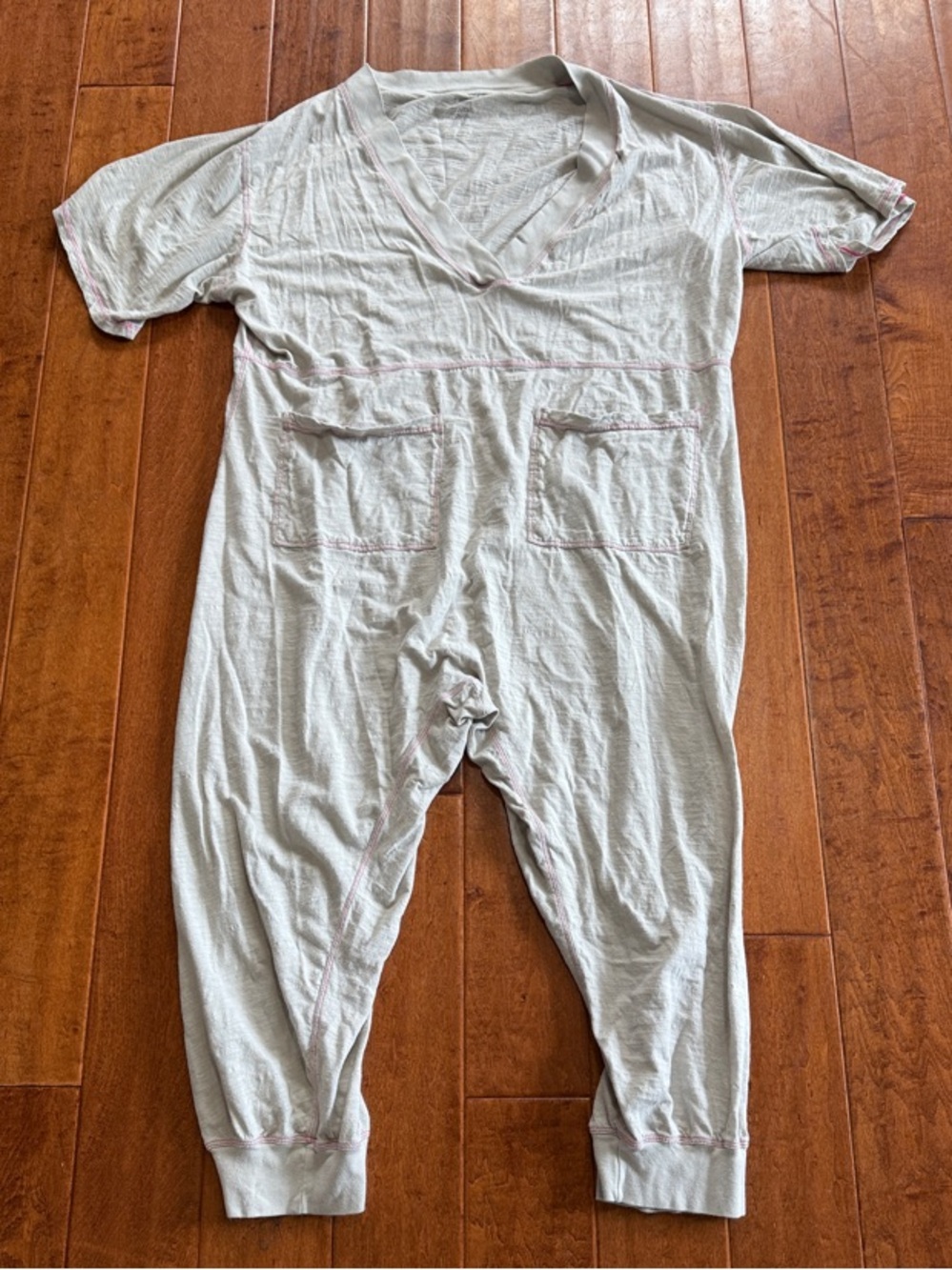 Natural Life One-Piece Romper with Front Pockets